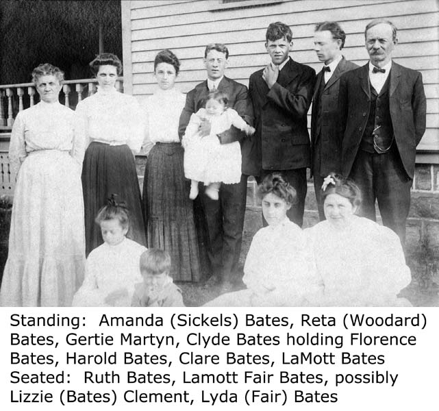 Bates Family Group - ca 1906 - 1-Bion