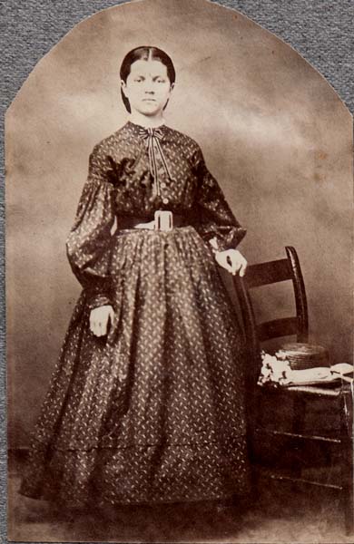 Hannah Amanda Sickels - age 13 - ca 1865-33