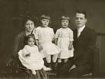 Archie Sickels Hall, Mary (Telfer) Hall & daughters - undated-24