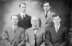Bates family males - Clyde, Bion, Clare, LaMott & Harold - 12-11-1913-06