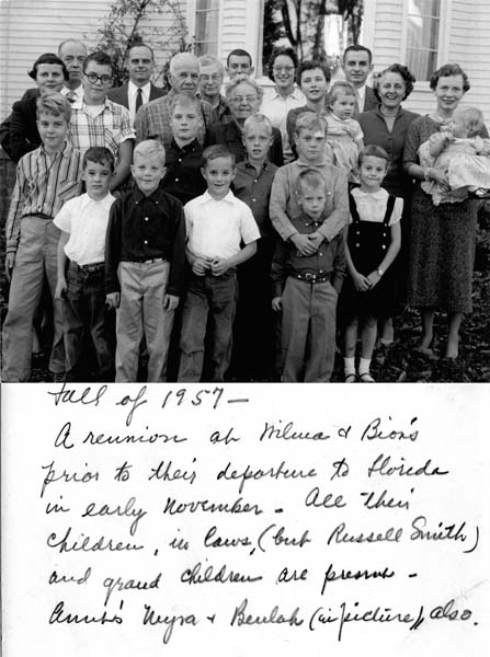 Bates Family Reunion - Fall 1957-36