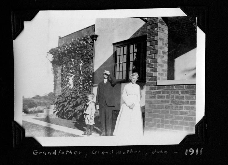 Grandfather, Grandmother & John - 1911-H06