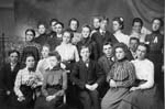 Beulah - last row, 2d from right - Ovid High School Sophomores - 1901-18