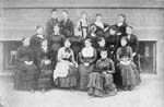 Eliza Keys - teachers at St Clair School, Cleveland - note face scratched out - 1880 or 81, before she was m-18