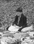 Great Grandmother Eliza Jackson at picnic at Cheese Factory - probably her last-04