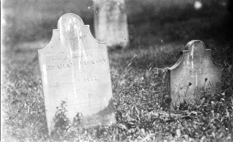 Abraham Jackson gravestone - ca 1925-16