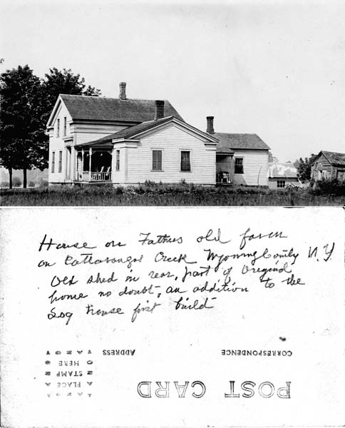 House on Jacob Jackson's farm land - NY State - ca 1925-16
