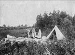 Au Sable River by canoe - Bion & Archie Hall - ca 1907-08 - 04-Bion