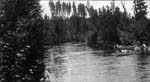 Au Sable River by canoe - Bion & Archie Hall - ca 1907-08 - 12-Bion