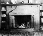 Interior of William St house - aft 1912-Bion