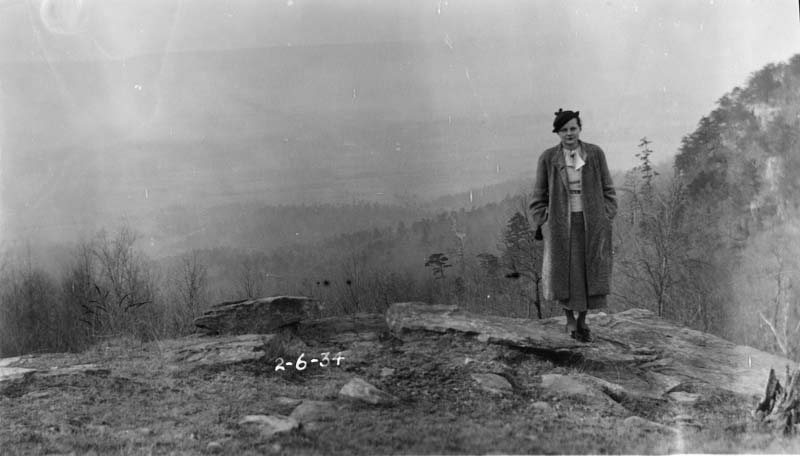 BBS - top of mountain approaching Chattanooga, TN - 2-6-1934-29