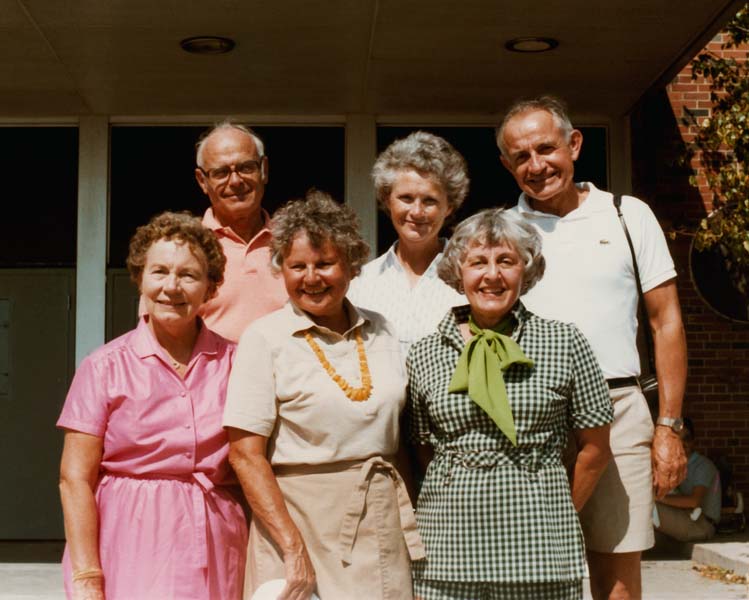 Janet, JWB, BBS, Signe, EJH & RCB - 1983-39