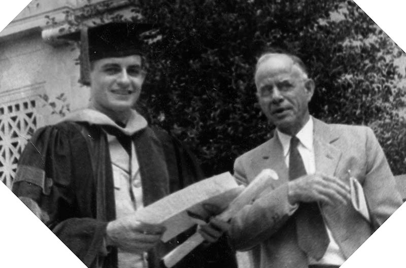 RCB & Bion - med school graduation - ca 1943-44-13