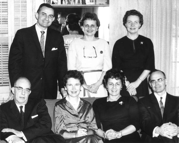 RCB, BBS, Janet, EDH, Signe, EJH & JWB - Christmas 1952-19