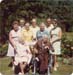 Janet, JWB, BBS, Ellsworth, EJH, RCB, Signe, Wilma & Bion - 65th Wedding Anniv - 7-1974 - 2-21
